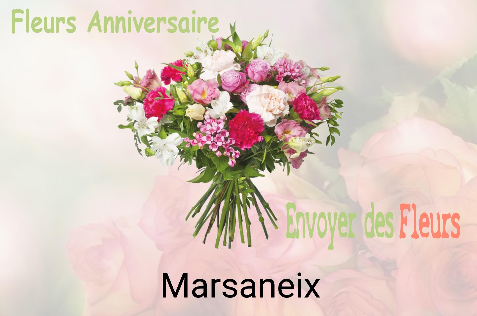 Bouquet de fleurs d’anniversaire livré à Marsaneix
